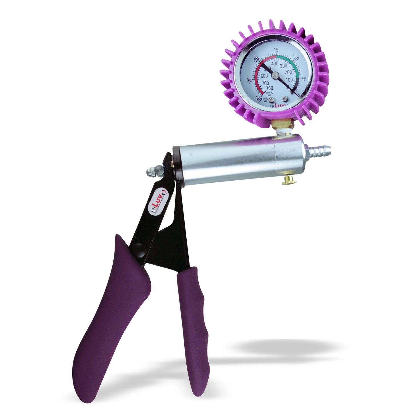 Silver + Purple Silicone / + Protected Gauge