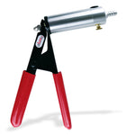 Ultima Silver Pump Handle w/ Red Grips - No Gauge