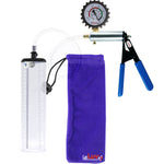 Silver & Blue + Protected Gauge / 9" x 2.1"