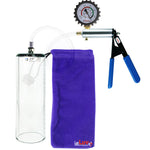 Silver & Blue + Protected Gauge / 9" x 2.9"