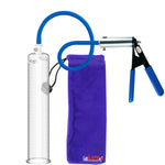 Ultima Blue Silicone Grip & Hose | Penis Pump + 12" x 2.00" Cylinder