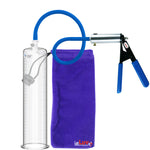 Ultima Blue Silicone Grip & Hose | Penis Pump + 12" x 2.50" Cylinder