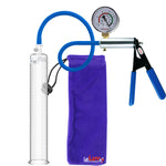 Vacuum Pump ULTIMA Blue Premium Hose with Gauge 12" x 1.65" Cylinder Diameter