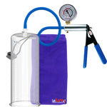 Vacuum Pump ULTIMA Blue Premium Hose with Gauge 12" x 4.10" Cylinder Diameter