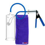 Ultima Blue Silicone Grip & Hose | Penis Pump + 9" x 3.25" Cylinder