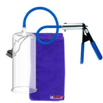 Ultima Blue Silicone Grip & Hose | Penis Pump + 9" x 3.70" Cylinder