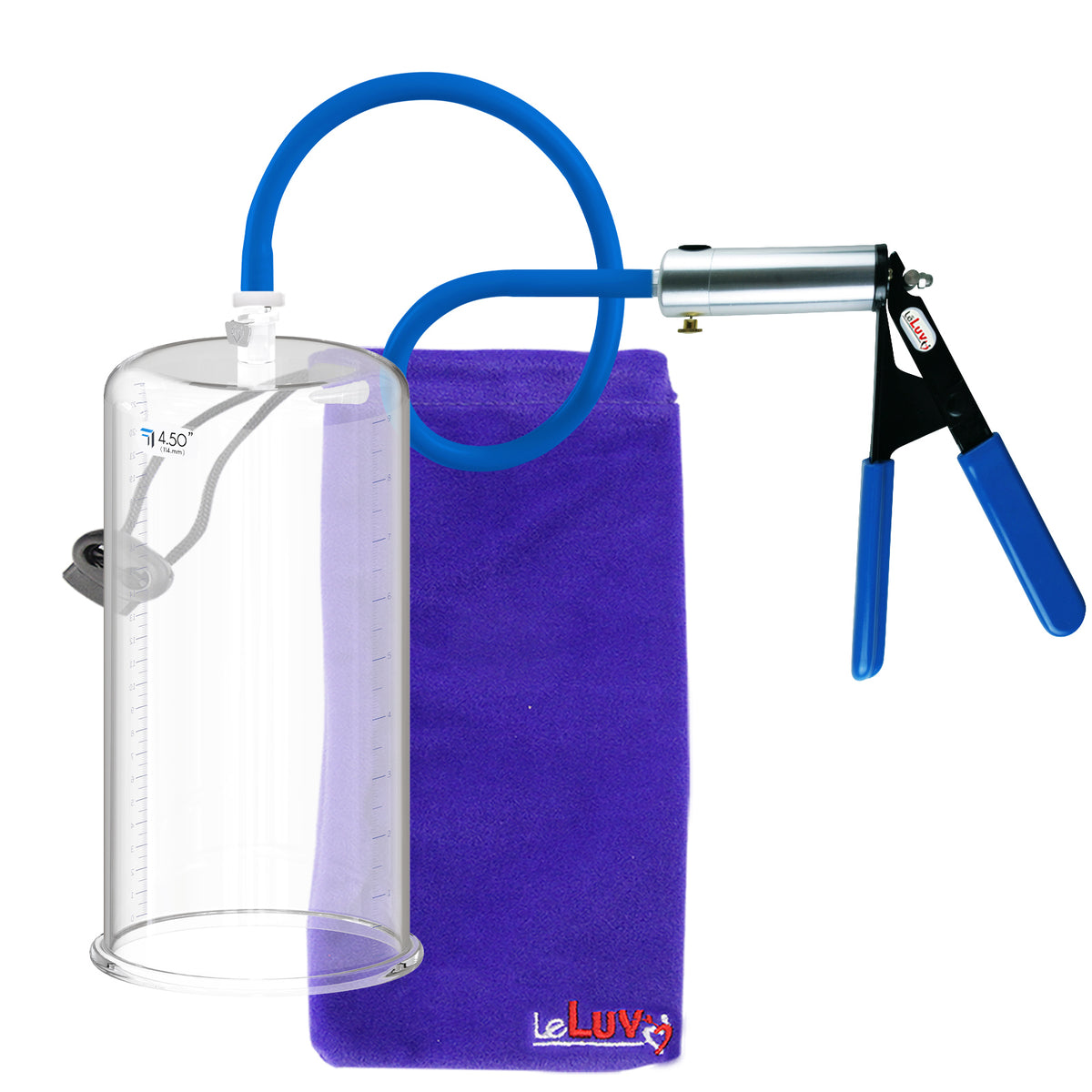 ULTIMA Blue Premium Hose Vacuum Pump 9" Length x 4.50" Cylinder Diameter