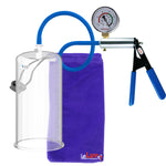 Vacuum Pump ULTIMA Blue Premium Hose with Gauge 9" x 4.50" Cylinder Diameter