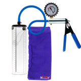 Silver & Blue + Protected Gauge / 9" x 2.5"