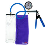 Silver & Blue + Protected Gauge / 9" x 3.1"