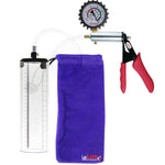 Silver & Red + Protected Gauge / 9" x 2.5"