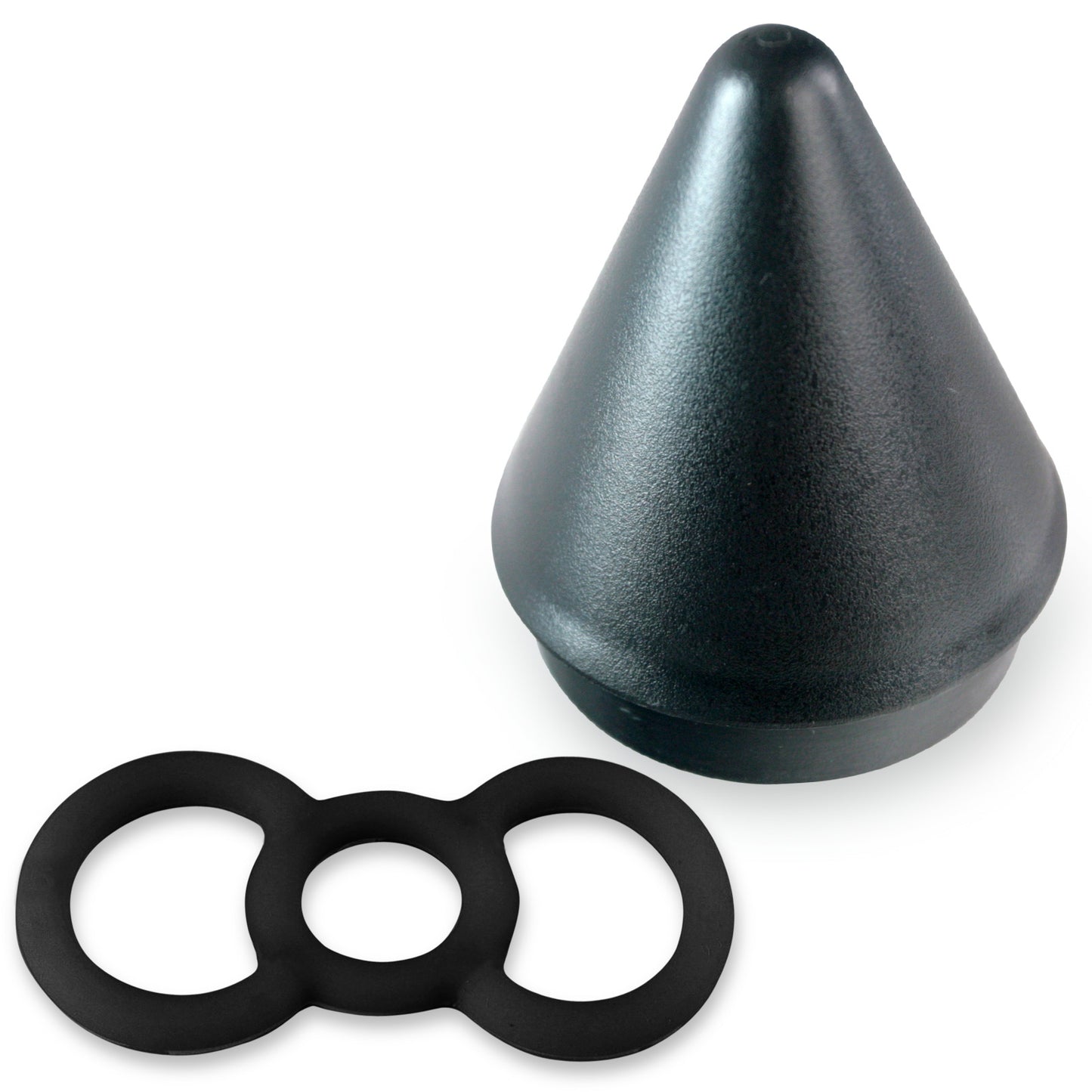 Black / Single S Ring