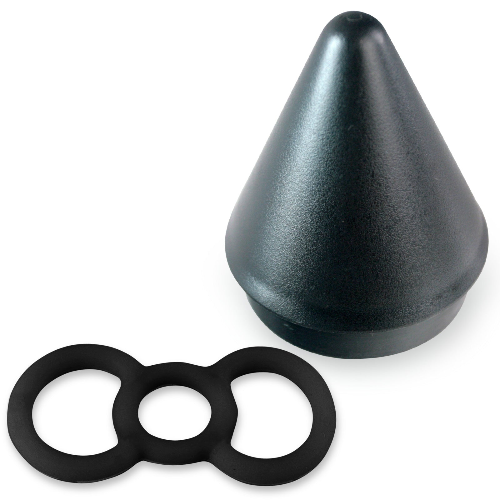 Black / Single S Ring