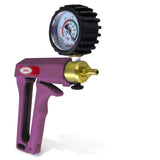 MAXI Purple Ergonomic Vacuum Pump Handle with Gauge & Soft Cover