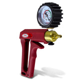 MAXI Red Ergonomic Vacuum Pump Handle w/ Gauge & Cover