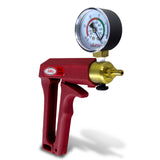 MAXI Red Vacuum Pump Handle w/ Gauge