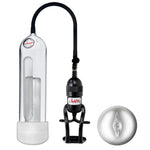 LeLuv EasyOp Penis Pump Kit - Z-Grip Handle, 2.25" x 9" Magic Cylinder with Silicone Hose and Magic Sleeve