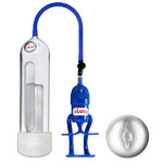 LeLuv EasyOp Penis Pump Kit - Z-Grip Handle, 2.25" x 9" Magic Cylinder with Silicone Hose and Magic Sleeve