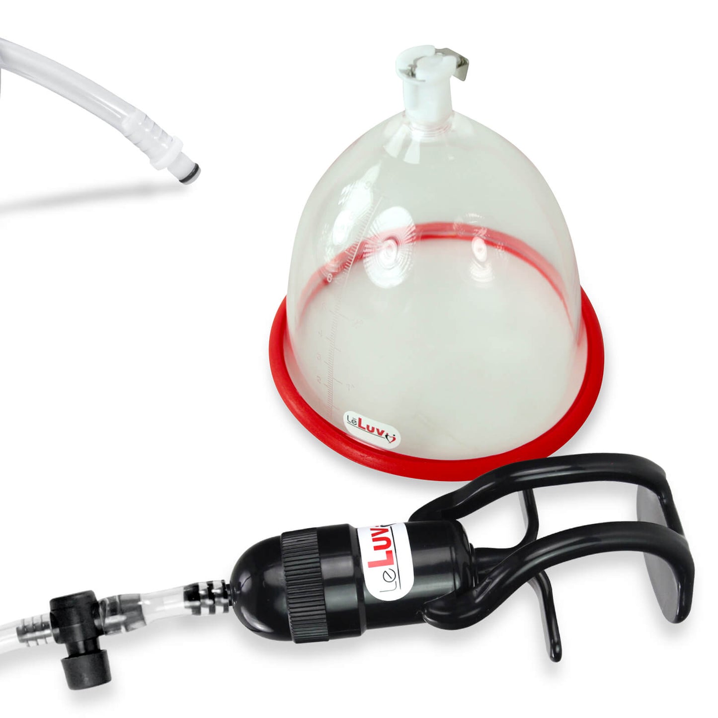 LeLuv EasyOp Z-Grip Breast Pumping Kit SINGLE Medium Cup