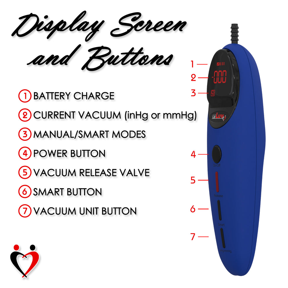 LeLuv Penis Pump - Magna PRO+ Smart Handle - 9