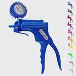 LeLuv JacVac Vacuum Pump Handle | 360-Degree Swivel Gauge Options | 10 Colors!