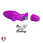 Anal Plug Vibrator 10 Mode Smooth Silicone