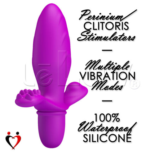 Anal Plug Vibrator 10 Mode Smooth Silicone