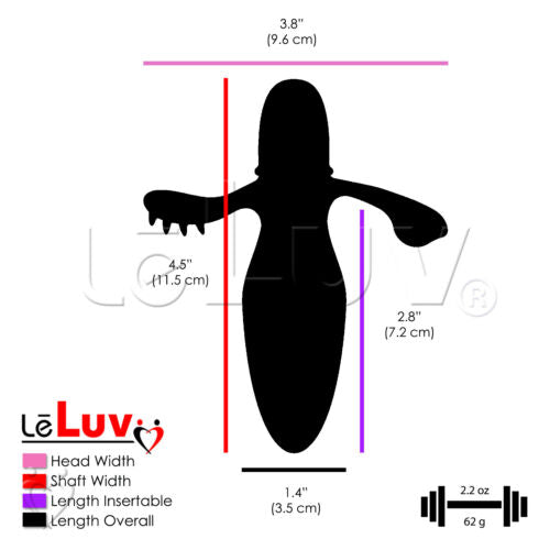 Anal Plug Vibrator 10 Mode Smooth Silicone