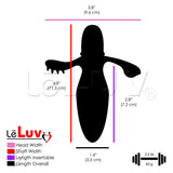 Anal Plug Vibrator 10 Mode Smooth Silicone