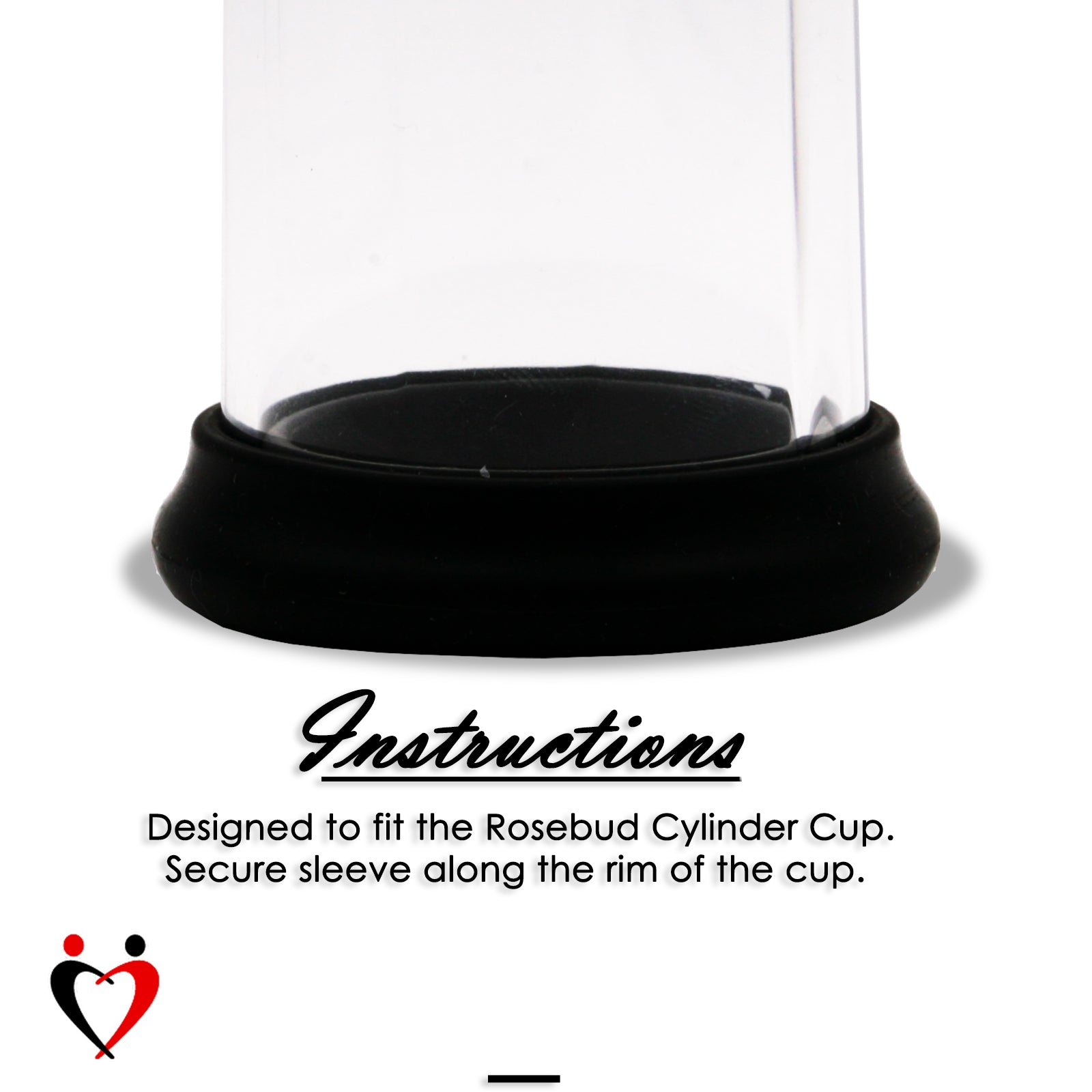 LeLuv Replacement Cushion Ring / Sleeve for Rosebud Vacuum Cup