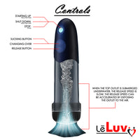 BathBud Waterproof Fully Submersible Electric Penis Pump