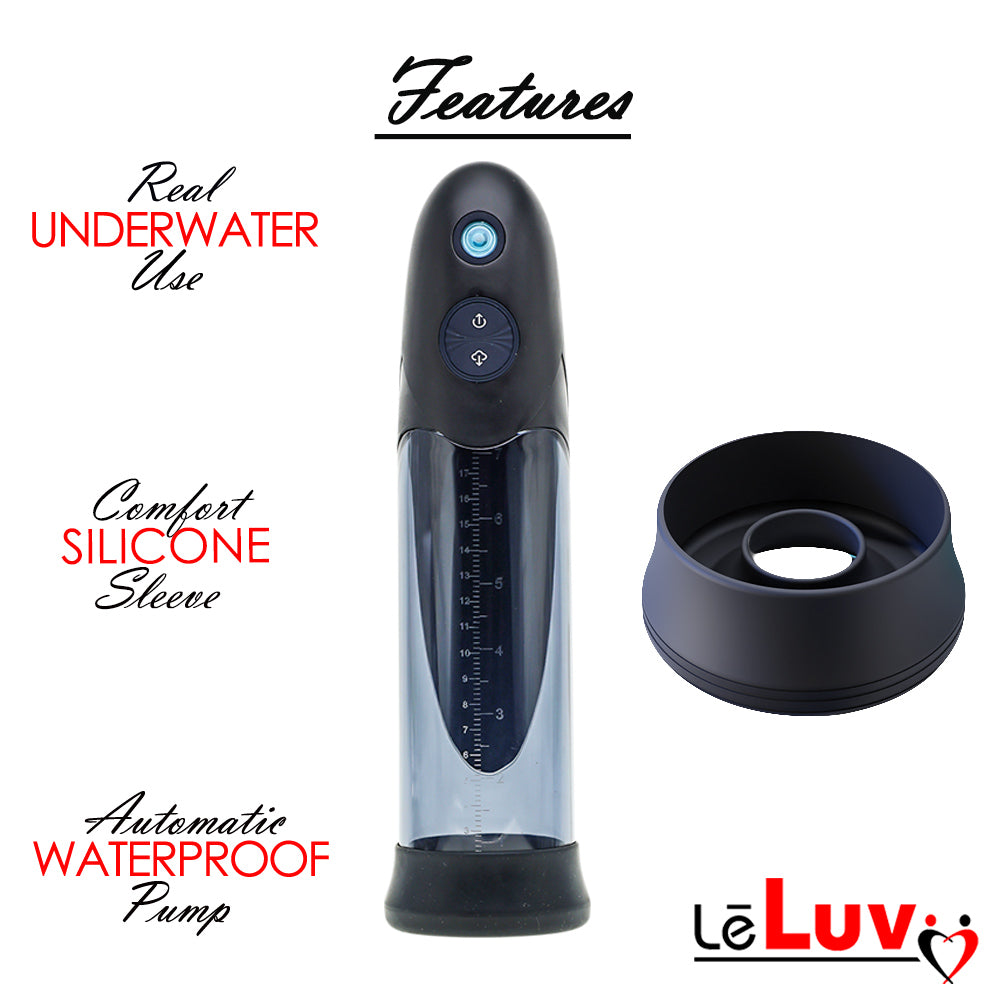 BathBud Waterproof Fully Submersible Electric Penis Pump