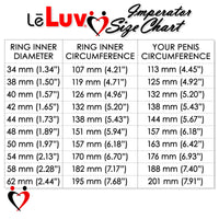 Imperator Concave Edge Stainless Steel Cock Rings in Three Finishes | 34 mm (1.34") - 62 mm (2.44") I.D. Sizes