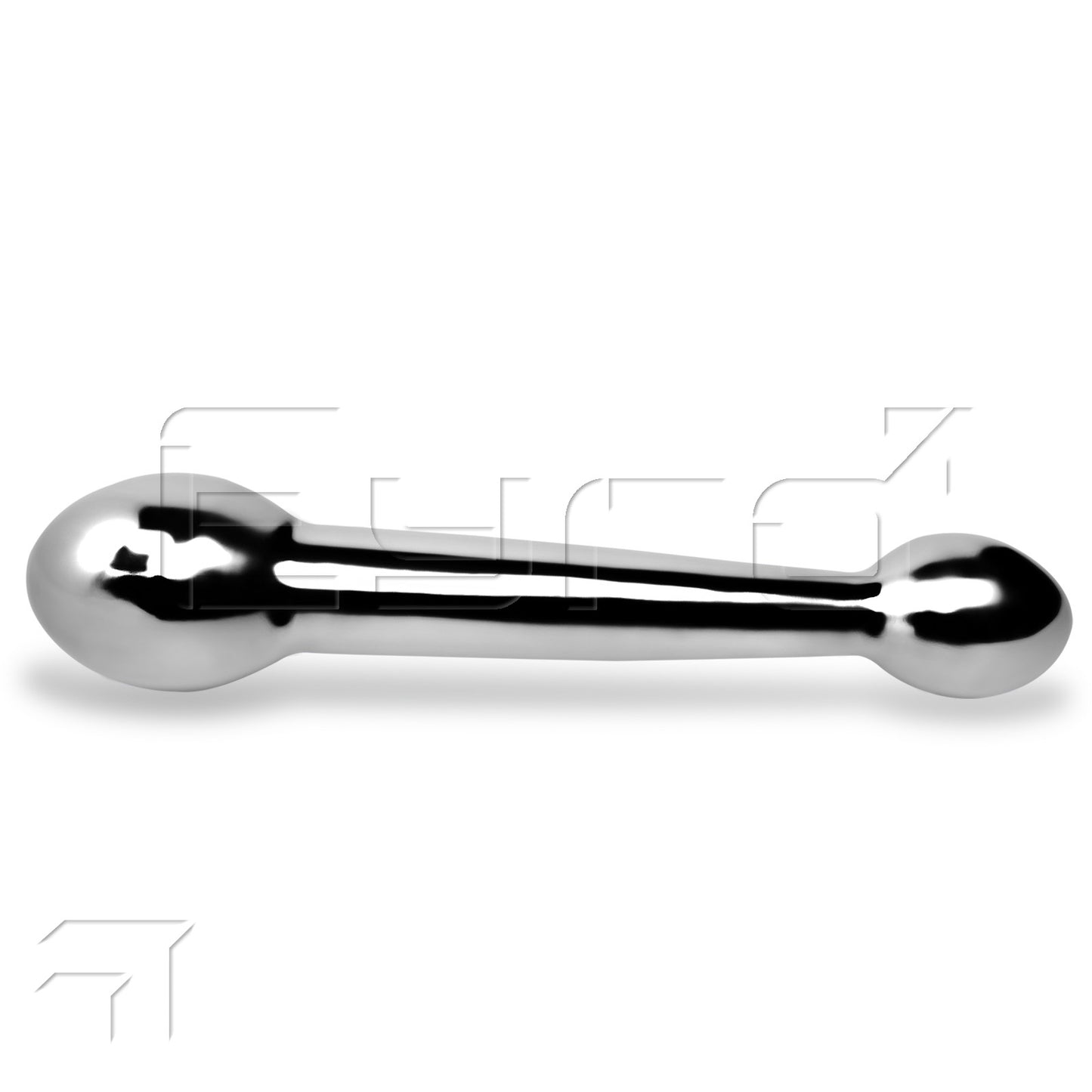 Eyro ASS EXERCISER Stainless Steel Heavyweight Double-Ended Wand Dildo