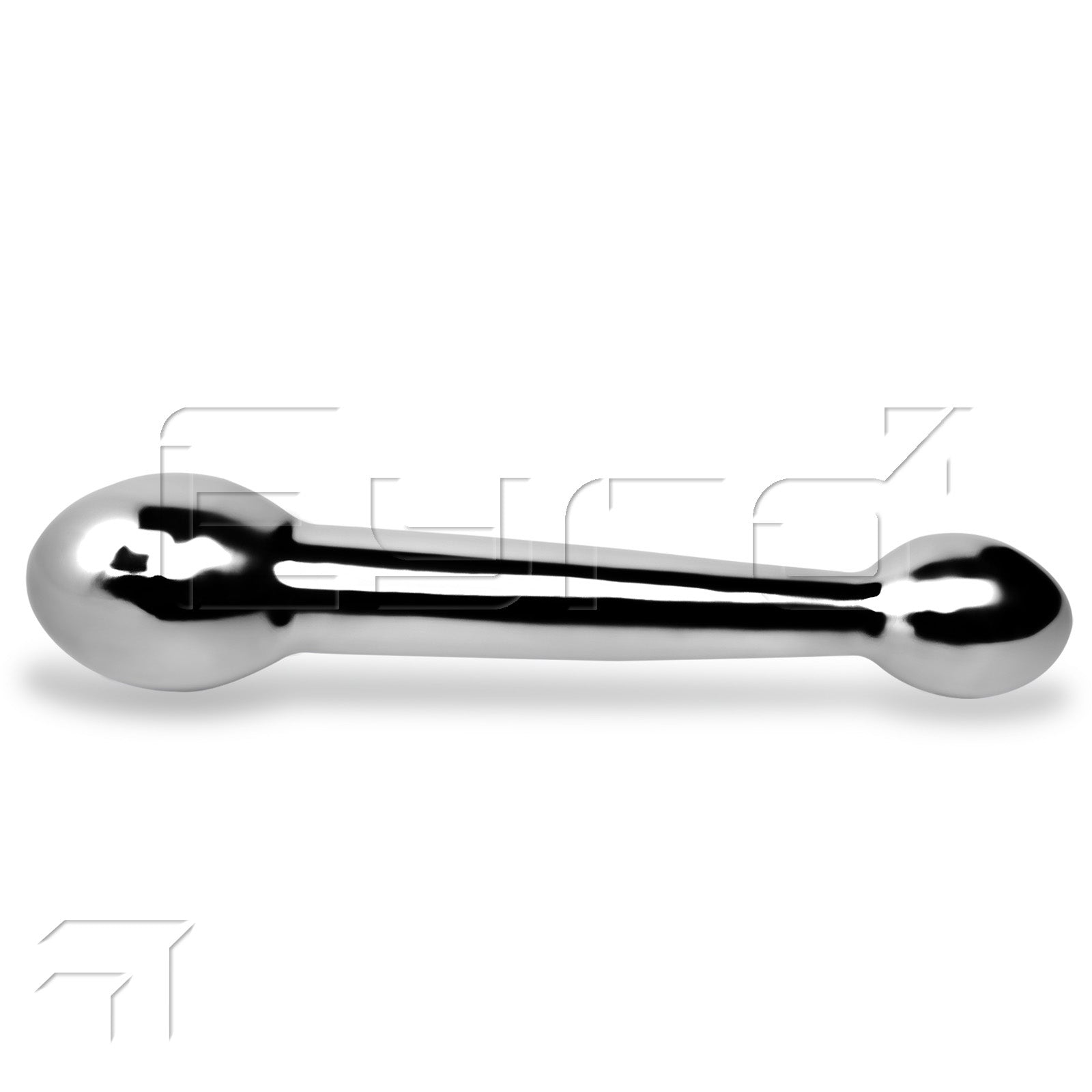 Eyro ASS EXERCISER Stainless Steel Heavyweight Double-Ended Wand Dildo