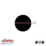 LeLuv Eyro Stainless Steel Anal Hook with Rope Ring and Ball