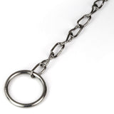 Stainless Steel Chain Collar Choker with Ringed Ends