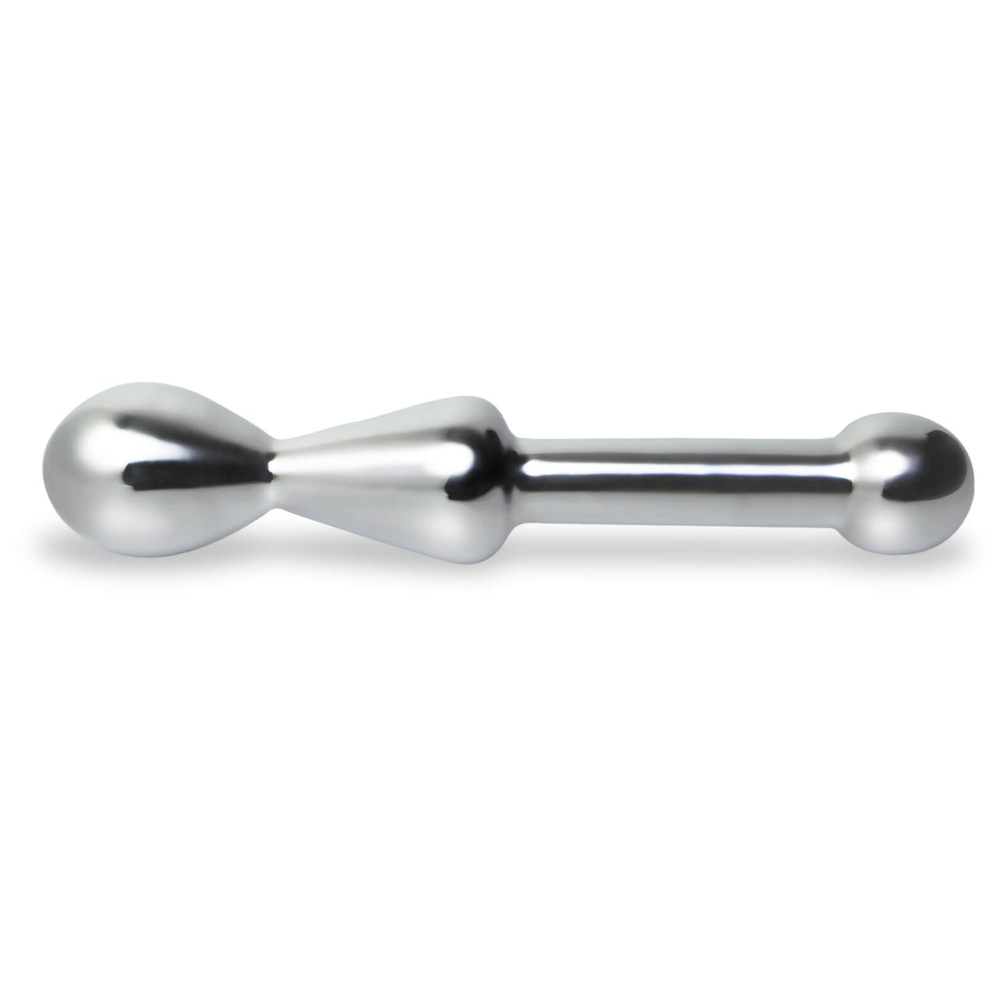 Heavy Stainless Steel Dildo Double-Ended Kegel Exerciser Wand