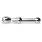 Heavy Stainless Steel Dildo Double-Ended Kegel Exerciser Wand