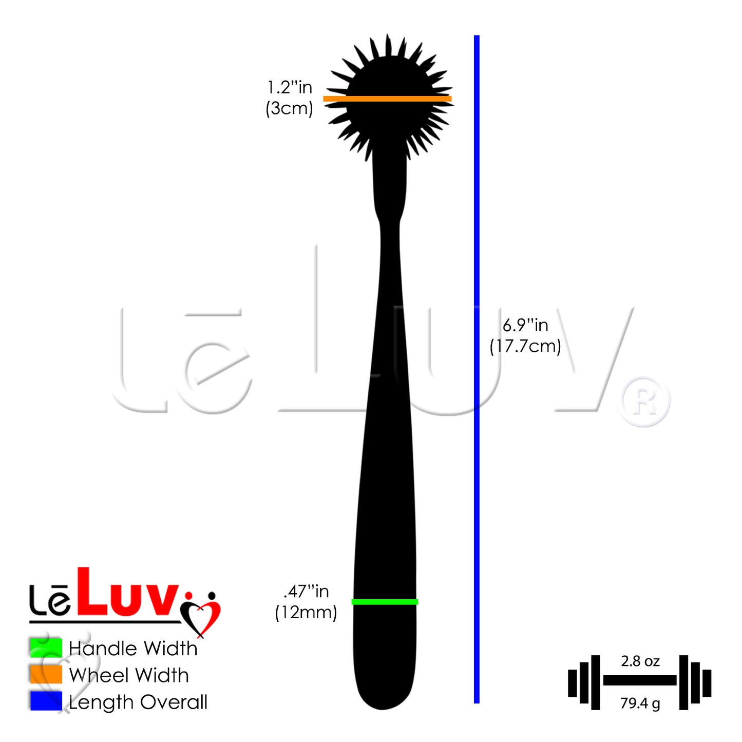 WARTENBERG Pinwheel Tickler