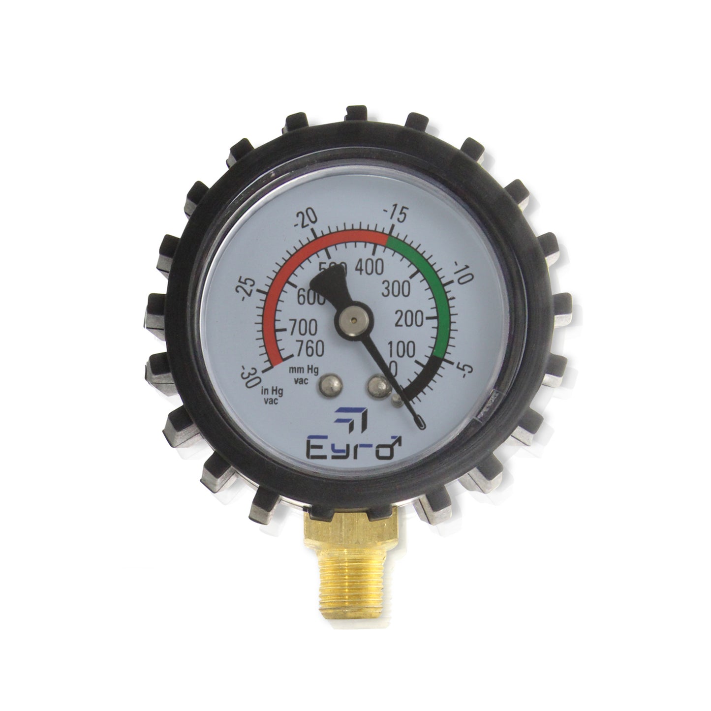 Precise Vacuum Gauge Upgrade for Maxi/Ultima/JacVac Pump Handles - 1/8" NPT