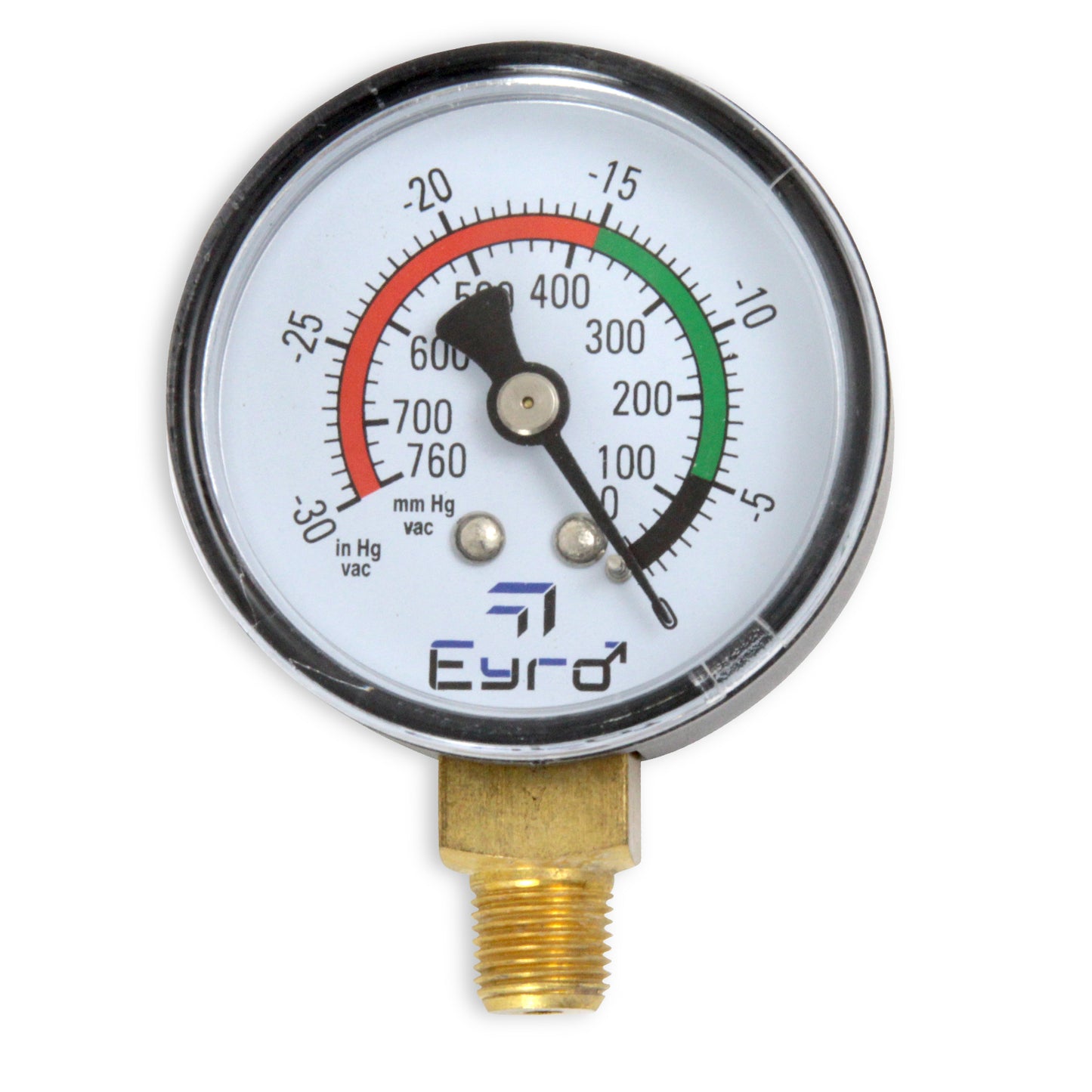Precise Vacuum Gauge Upgrade for Maxi/Ultima/JacVac Pump Handles - 1/8" NPT