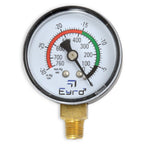 Precise Vacuum Gauge Upgrade for Maxi/Ultima/JacVac Pump Handles - 1/8" NPT