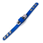 Leather Cock Strap with Stainless Snaps & Vibrating Bullet