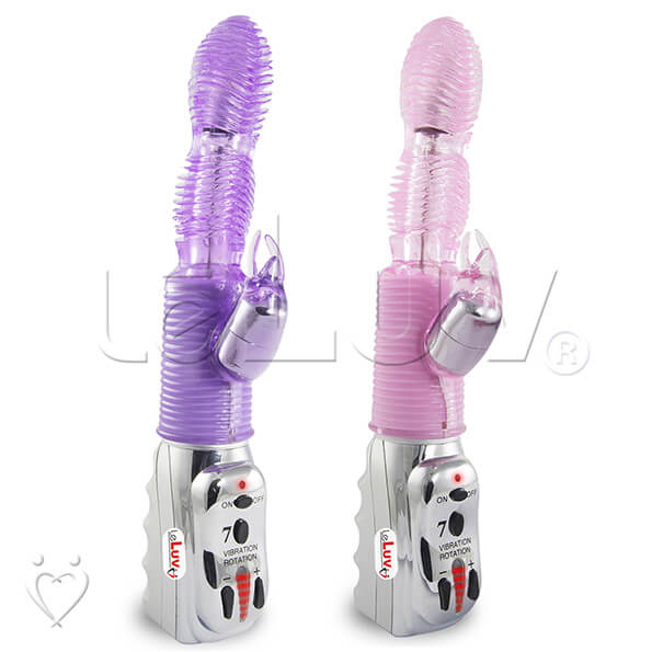 Rabbit Vibrator TRIPLE NIRVANA Twirling Multispeed