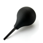 LeLuv Cleansing Douche - Dishwasher Safe - 3 Sizes - Black/Blue Silicone