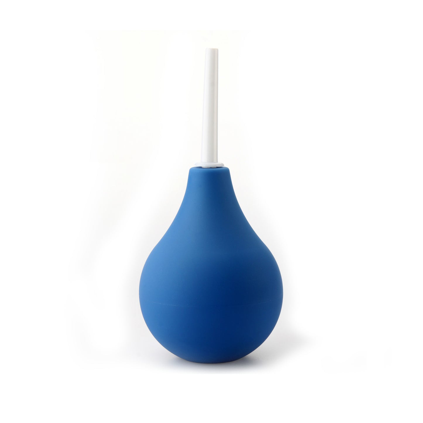 LeLuv Cleansing Douche - Dishwasher Safe - 3 Sizes - Black/Blue Silicone