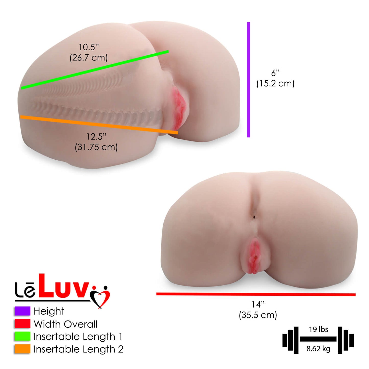 Love Doll PERFECT ASS | Live-Sized, Fleshlike