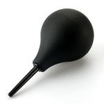 LeLuv Cleansing Douche - Dishwasher Safe - 3 Sizes - Black/Blue Silicone