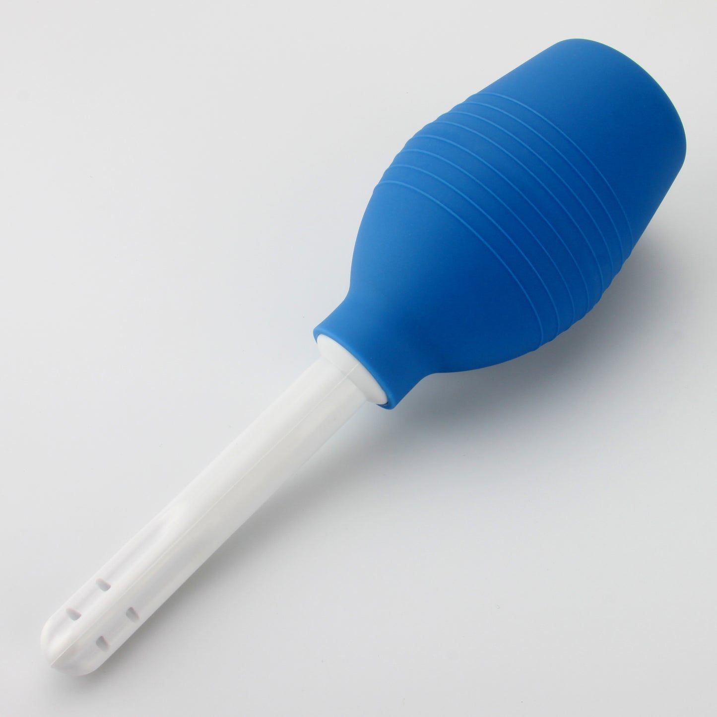 LeLuv Cleansing Douche - Dishwasher Safe - 3 Sizes - Black/Blue Silicone